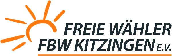 Logo Freie Wähler FBW Kitzingen e.V. – dunkle Variante